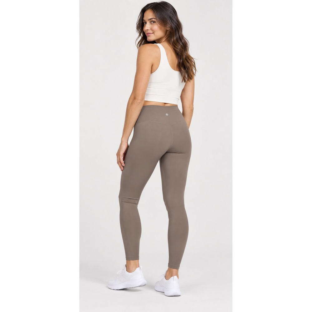 NWT Lululemon Align HR Pant 25" Size 4 Brown Tan